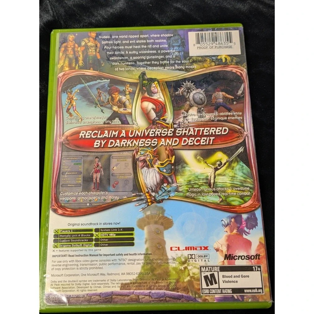 Sudeki (Microsoft Xbox, 2004)‎